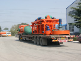 發往寧夏中衛有機肥整套生產設備